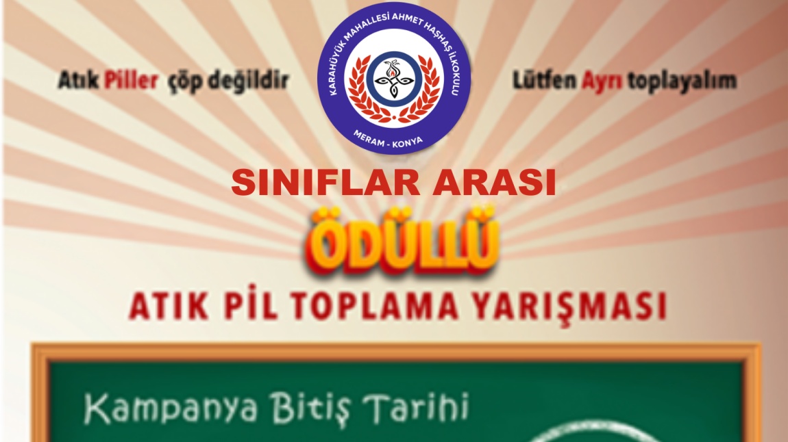 ATIK PİL TOPLAMA KAMPANYASI